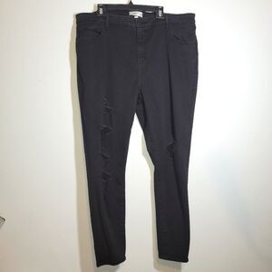 Abercrombie & Fitch Curve Love Super Skinny High Rise Jeans 37 24L